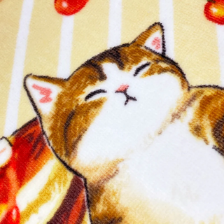 mofusand Cherry Pancake Wash Towel