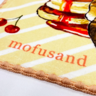 mofusand Cherry Pancake Wash Towel