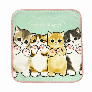 mofusand Friendly Paws Wash Towel