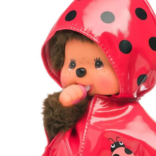 Monchhichi Ladybug Raincoat Plush
