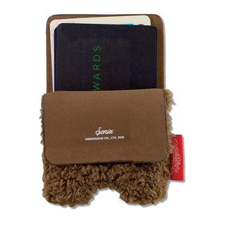 Monchhichi Plush Magnetic Wallet