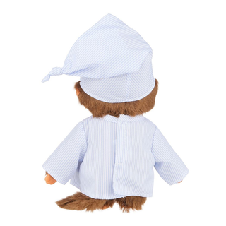 Monchhichi Long Striped Pajama Plush