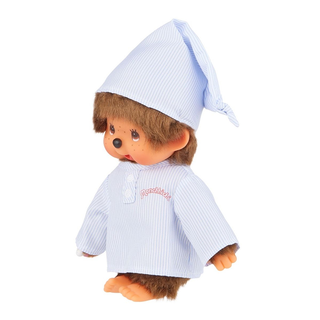Monchhichi Long Striped Pajama Plush