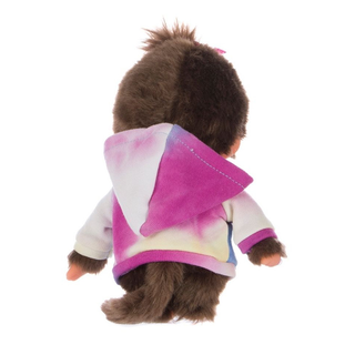 Monchhichi Tie-Dye Hoodie Plush