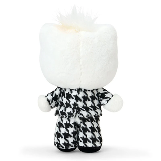Sanrio Monochrome Birthday Twins Plush Keychain