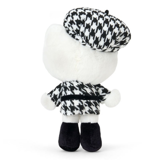 Sanrio Monochrome Birthday Twins Plush Keychain