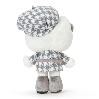 Sanrio Monochrome Birthday Twins Plush Keychain