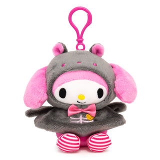 Hello Kitty & Friends Halloween Bat Plush Keychain