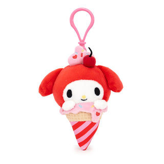 Sanrio Ice Cream Cone Plush Keychain