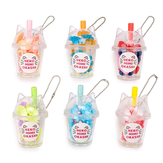 Neko Mimi Okashi Cup Keychain Capsule