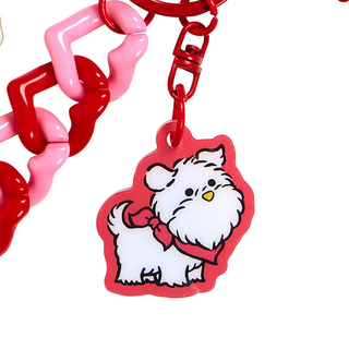 Patty & Jimmy Lookbook for Two Keychain