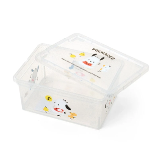 Sanrio Clear Glitter Storage Bin