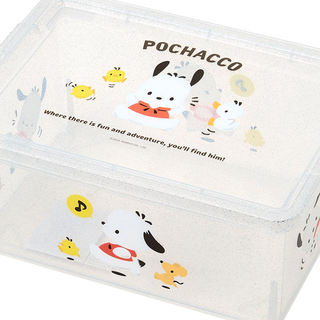 Sanrio Clear Glitter Storage Bin