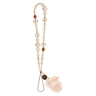 Sanrio Latte Kuma Acrylic Beaded Strap
