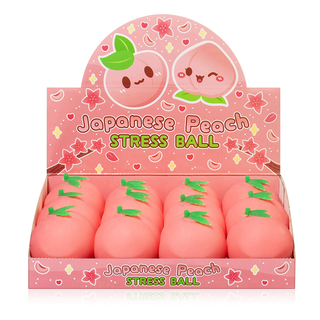 Just Peachy! Cute Japanese Peach Stress Ball