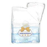 Sanrio Characters Kawaii Glass Milk Carton Cup