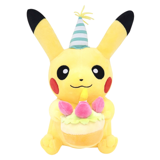 Pikachu Birthday Cake Plush
