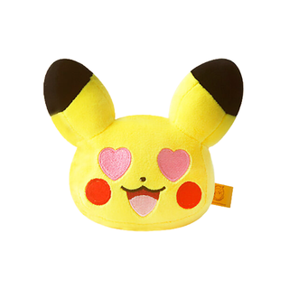 Pokemon Pikachu Heart Eyes Plush Keychain