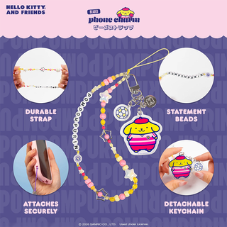 Sanrio Soccer Acrylic Beaded Strap