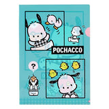 Pochacco Check Design File Folder