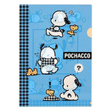 Pochacco Check Design File Folder