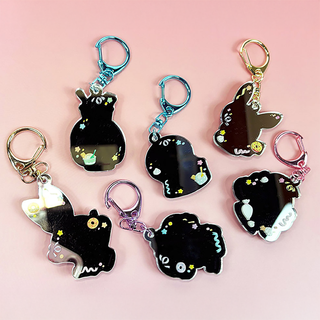Pokemon Pokepeace Candy Mirror Keychain Blind Box