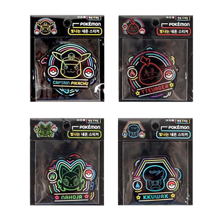 Pokemon Neon Sticker Pack