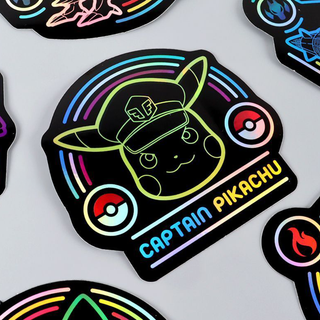 Pokemon Neon Sticker Pack