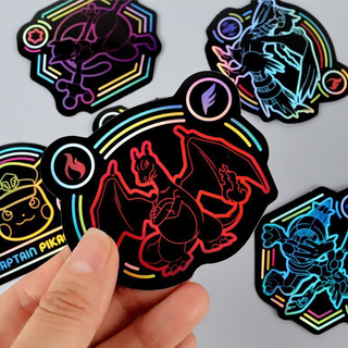Pokemon Neon Sticker Pack