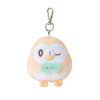 Rowlet Pokepeace Plush Bag Charm