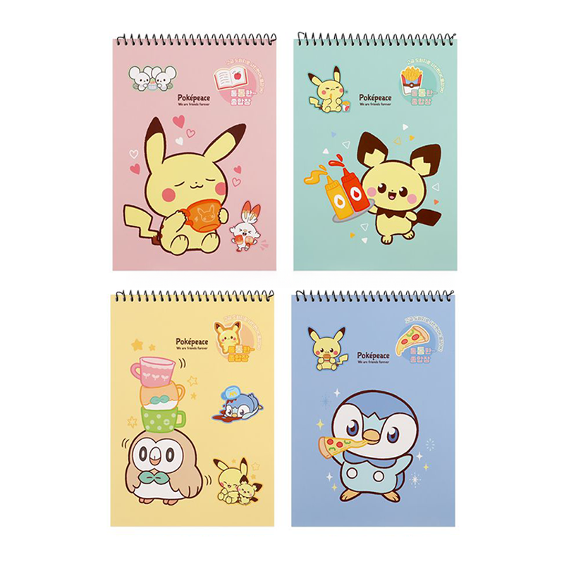 Pokemon Pokepeace Spiral Notepad