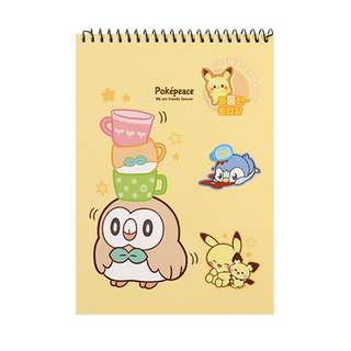 Pokemon Pokepeace Spiral Notepad