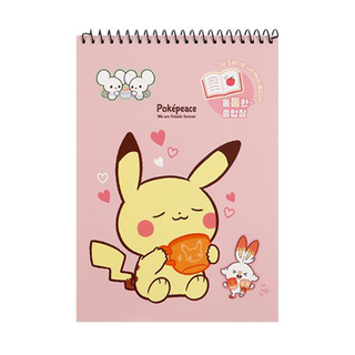 Pokemon Pokepeace Spiral Notepad
