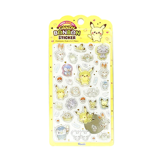 Pokemon Pokepeace Candy Sticker Sheet