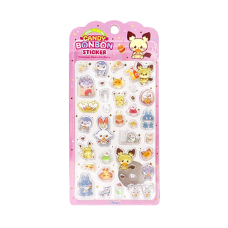Pokemon Pokepeace Candy Sticker Sheet