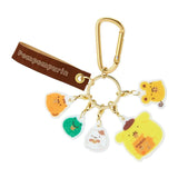 Round Pompompurin Acrylic Charm Keychain
