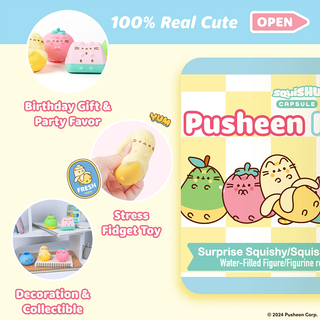 Pusheen Fruits SquiSHU Blind Box