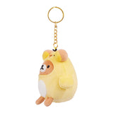 Rilakkuma in Kiiroitori Kigurumi Keychain