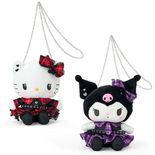 Sanrio Rock 'n' Check Plush Crossbody Bag