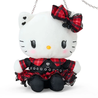 Sanrio Rock 'n' Check Plush Crossbody Bag