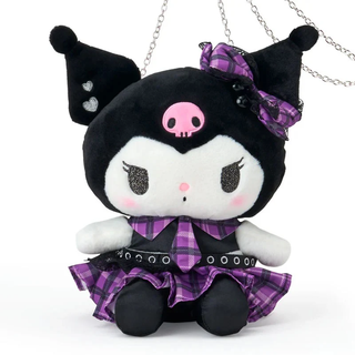 Sanrio Rock 'n' Check Plush Crossbody Bag