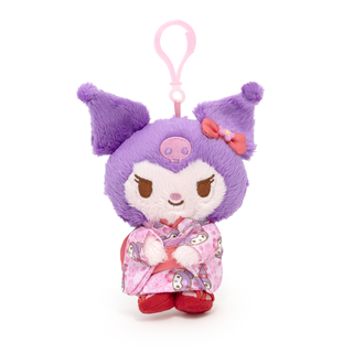 Sanrio Sakura Kimono Pink Plush Keychain