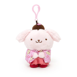 Sanrio Sakura Kimono Pink Plush Keychain