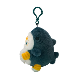 mofusand Shark Meow Plush Keychain