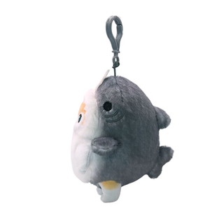 mofusand Shark Meow Plush Keychain