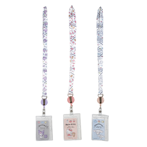 Sanrio 3D Best Friends Key Card Lanyard