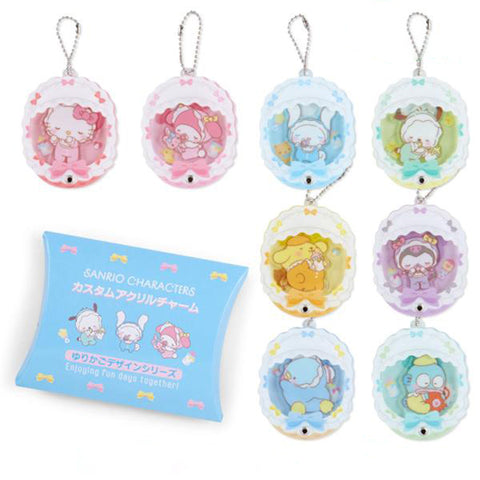 Sanrio Photo Card Baby Bedtime Acrylic Charm Blind Box