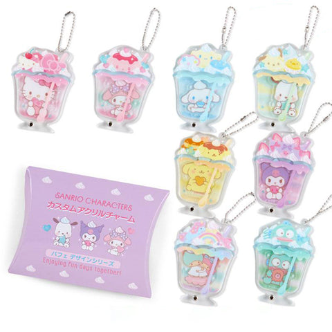 Sanrio Photo Card Parfait Acrylic Charm Blind Box