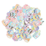 Sanrio Summer Festival Lantern Flake Stickers