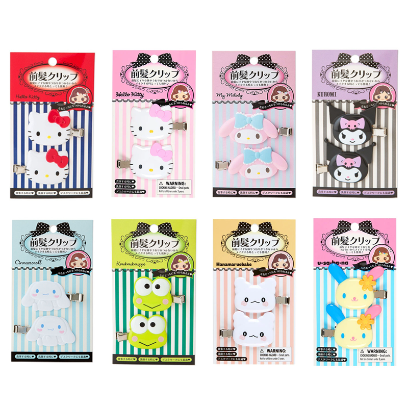 My Melody Diecut Bangs Clip Set